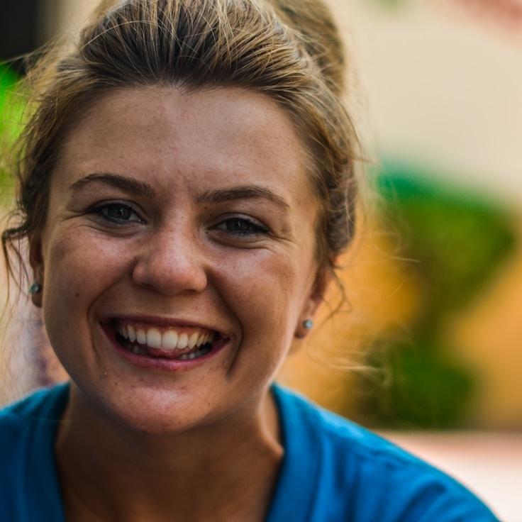 Portrait of Aria Chen, group coordinator and fusion cooking expert